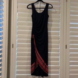 New Bailey 44 fitted dress in navy.